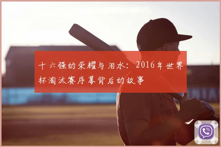 十六强的荣耀与泪水：2016年世界杯淘汰赛序幕背后的故事